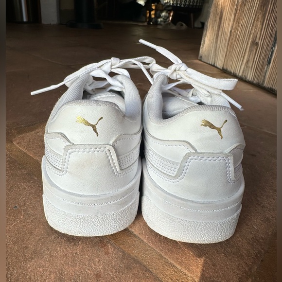 Puma white platform sneakers - Picture 5 of 6